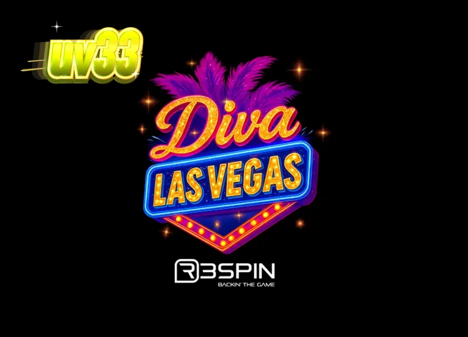 Interface do jogo de slot Diva Las Vegas com tema de cassino luxuoso